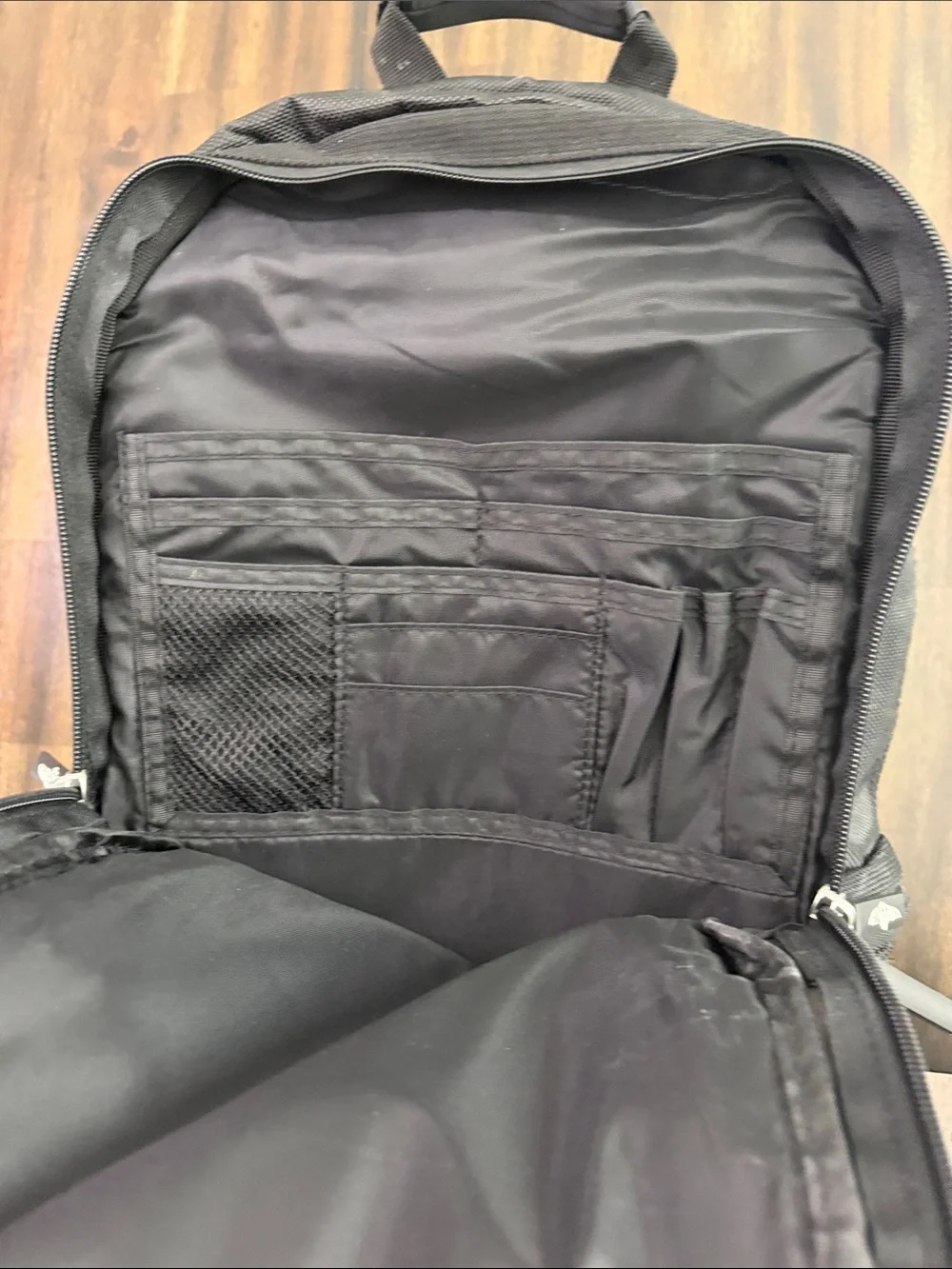 Breitling Green and Black Vertical Logo Backpack